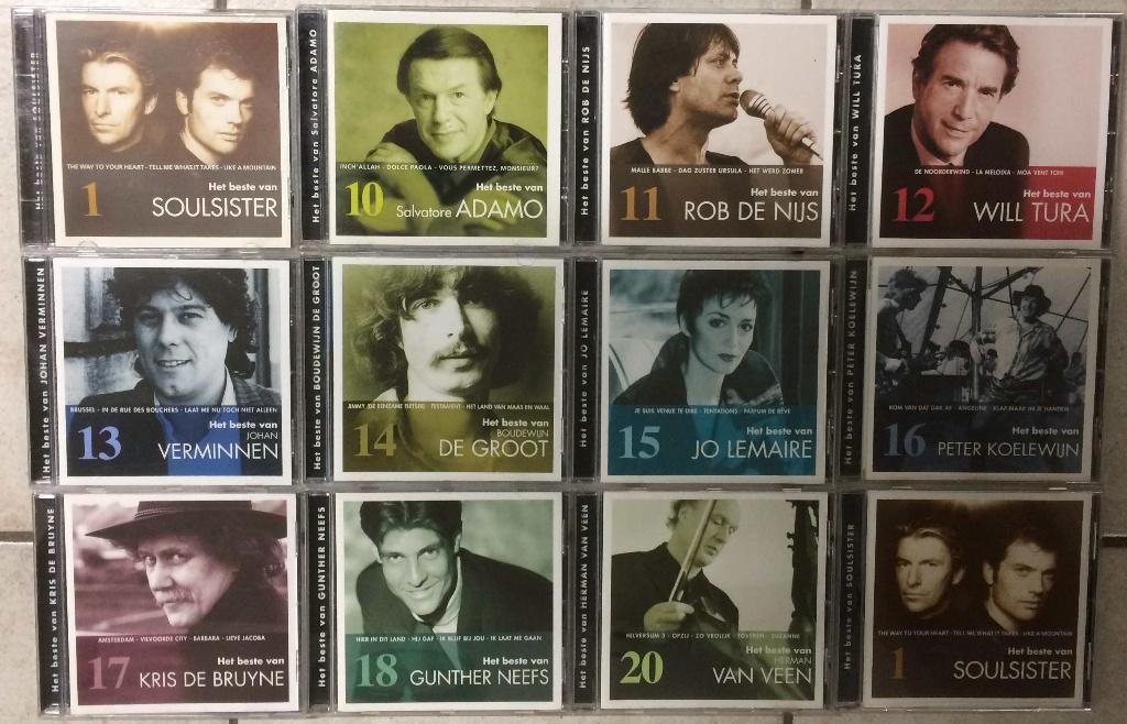 Het beste van ... cd-collectie, Envoi, Pop