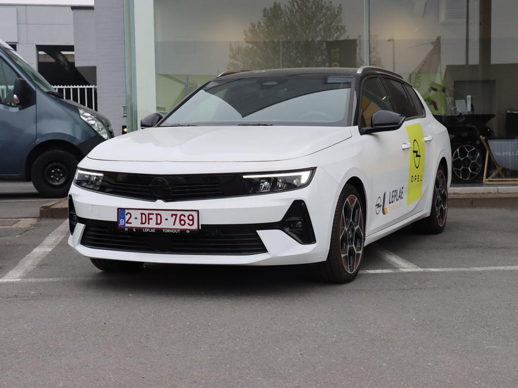 Opel Astra SPORTS TOURER 1.2T AT8 130PK *DEMO*DIRECT LEVERB, Automaat, Wit, 130 pk, 96 kW