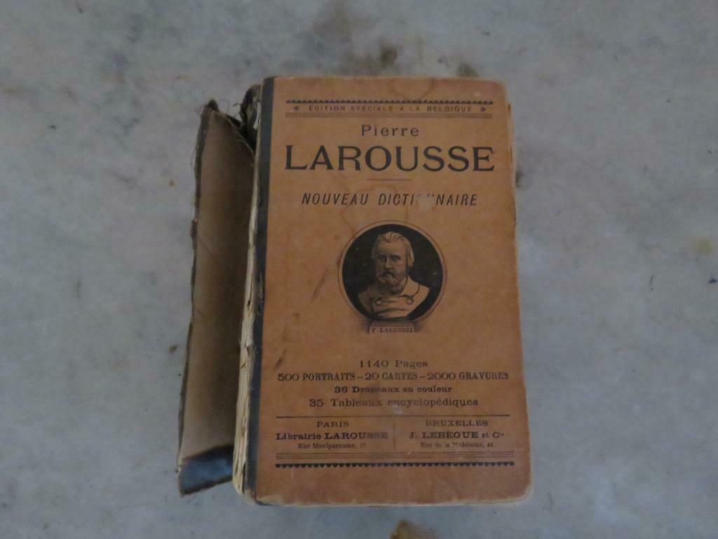 Pierre Larousse Nouveau Dictionnaire 1905, Enlèvement ou Envoi, Utilisé