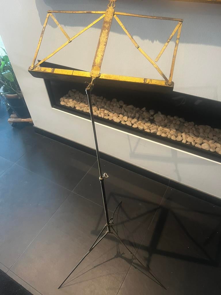 Muziekstandaard voor partituren, opplooibaar., Muziek en Instrumenten, Standaarden, Ophalen of Verzenden, Zo goed als nieuw, Muziekstandaard