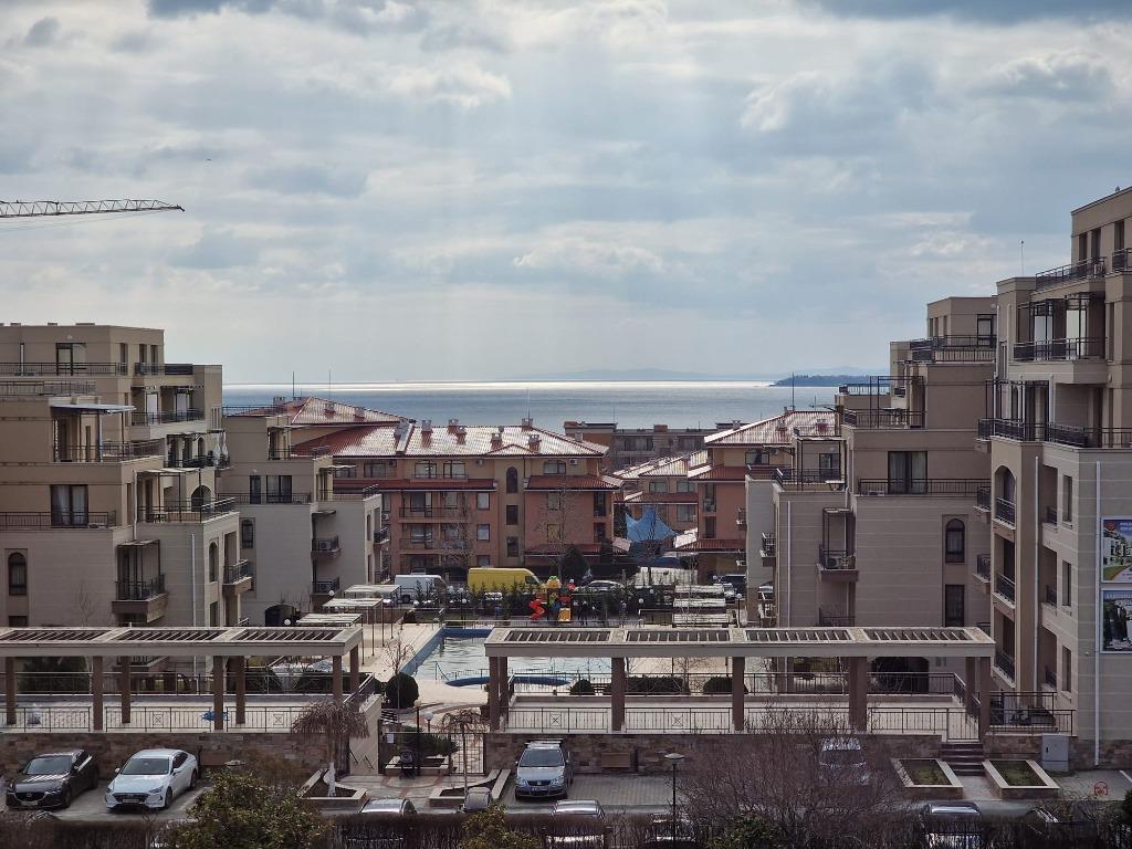 Appartement de deux chambres avec vue sur la mer Luxor Sveti, Bulgaria, 110 m², Ville, Appartement