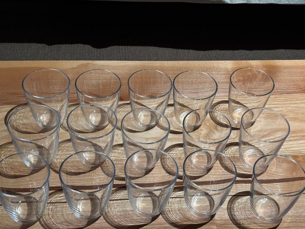 Waterglazen, Ophalen of Verzenden, Gebruikt, Waterglas