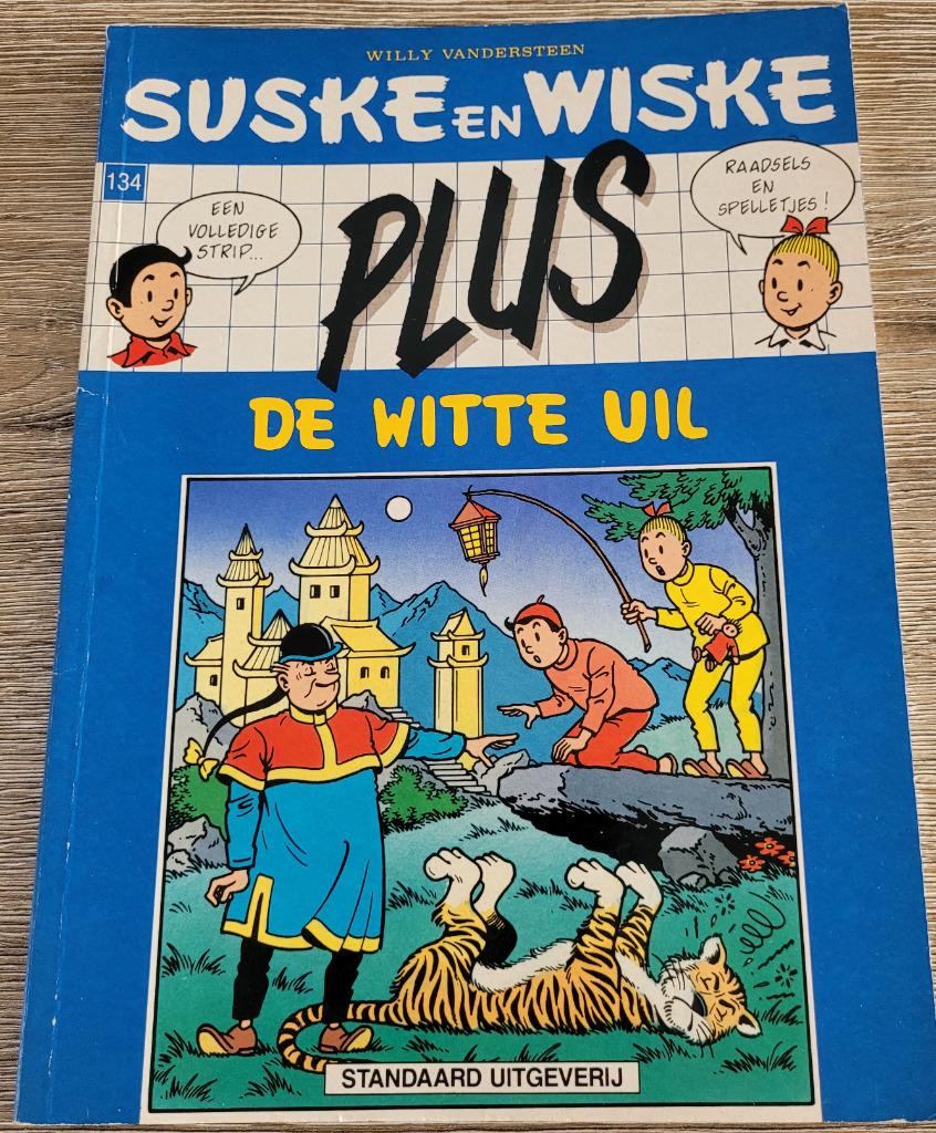 Suske en Wiske Plus: De witte uil, Ophalen of Verzenden, Suske en Wiske, Gebruikt, Boek of Spel