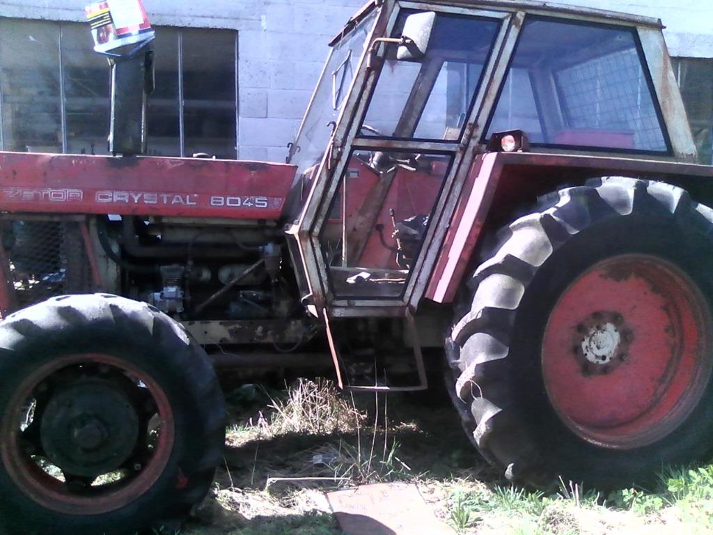 ZETOR 8045 tractor, Ophalen