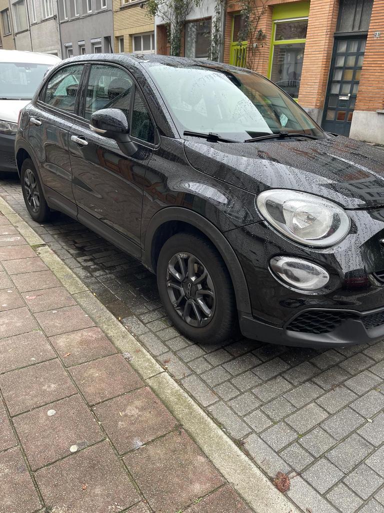 Fiat 500x, Auto's, Fiat, Particulier, 500XL, Benzine, Stadsauto, 5 deurs, Handgeschakeld, Zwart, Zwart, Leder en Stof, Ophalen