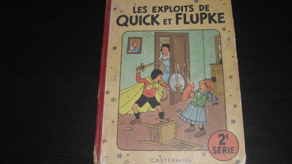 herge quick et flupke, Enlèvement ou Envoi, Utilisé, Herge