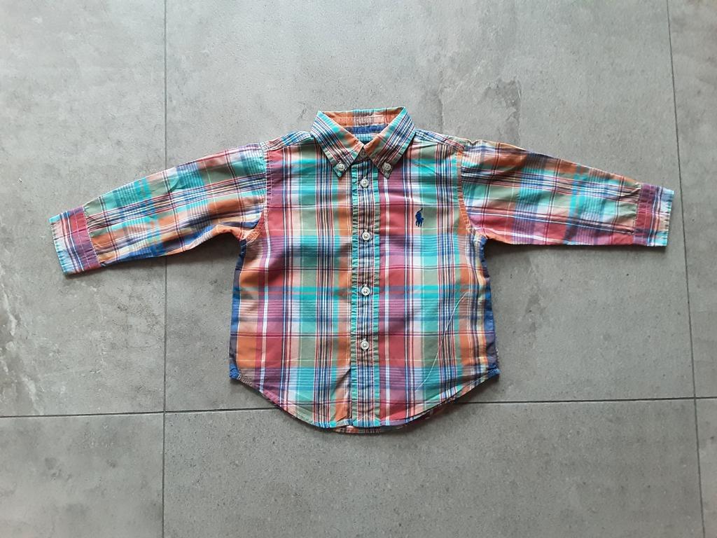 Mooi hemdje maat 12 maanden *Ralph Lauren* Hele goede staat, Kinderen en Baby's, Ophalen of Verzenden, Zo goed als nieuw, Overhemdje of Bloesje