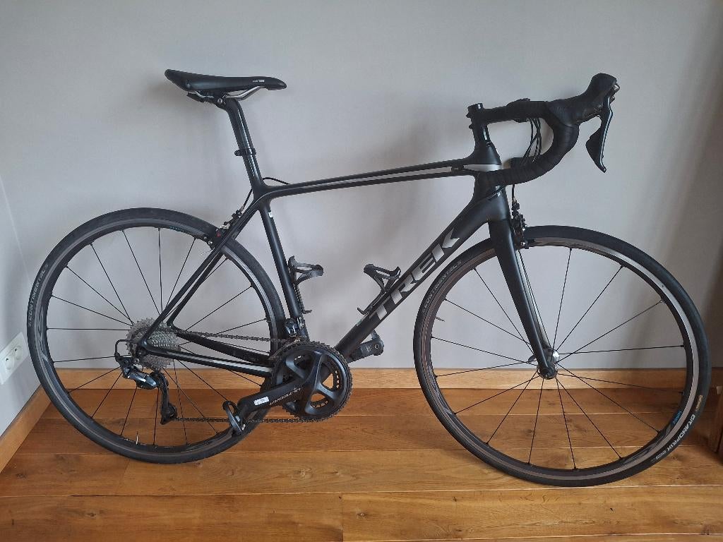 Trek Emonda SL6 (velgremmen), maat 56 (Medium), Fietsen en Brommers, Carbon, Zo goed als nieuw, Meer dan 20 versnellingen, 53 tot 57 cm