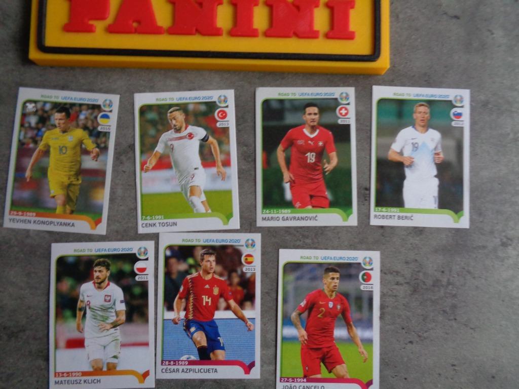 Autocollants de football PANINI ROAD TO EURO 2020 EC, Hobby & Loisirs créatifs, Envoi