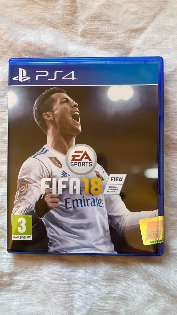 jeu Fifa 18 PS4, Verzenden, Gebruikt, Sport