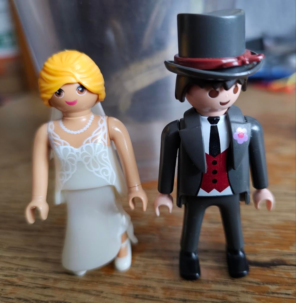 Playmobil  - couple de mariés, Enfants & Bébés, Enlèvement ou Envoi