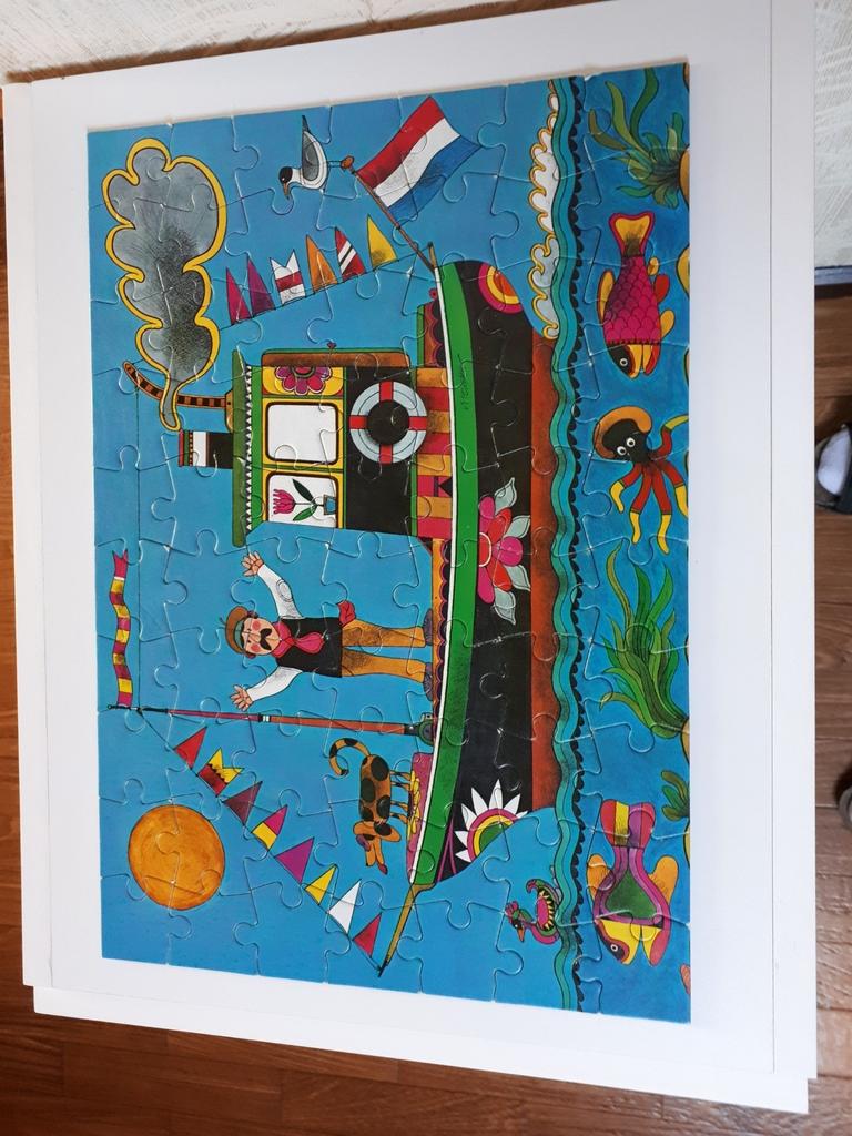 Puzzle 70 stukjes, Kinderen en Baby's, Ophalen of Verzenden, Gebruikt