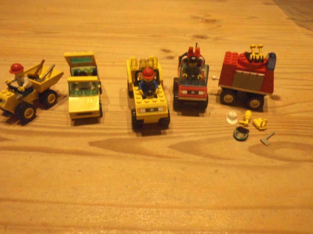 lego voertuigen / auto's met minifiguren, Enlèvement ou Envoi, Utilisé, Ensemble complet, Lego