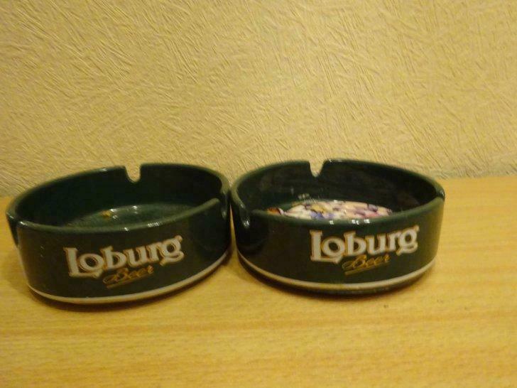 Cendrier vintage Loburg ., Ophalen, Gebruikt, Overige typen, Overige merken