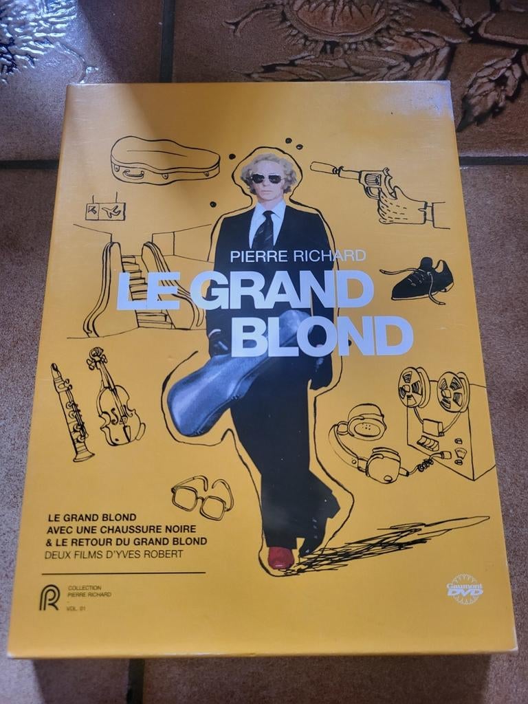 Le grand blond + le retour du grand blond (Pierre Richard), Enlèvement ou Envoi, Comme neuf, Coffret