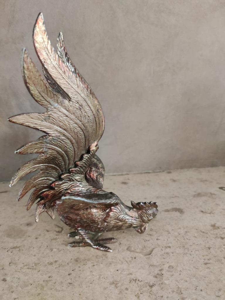 Bronze haan, Antiek en Kunst, Ophalen of Verzenden, Brons