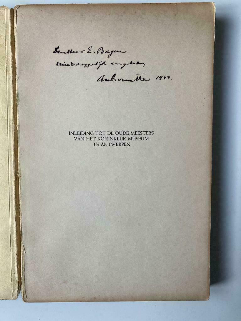 Inleiding tot de oude meesters van het kon. museum te Antwer, Boeken, Geschiedenis | Stad en Regio, Ophalen of Verzenden