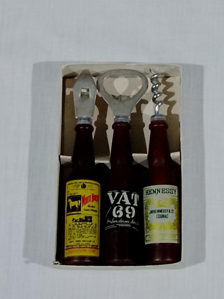 Flessenopeners & Kurkentrekker - Whisky - Vat 69 -  Cognac, Verzamelen, Ophalen of Verzenden, Gebruikt, Gebruiksvoorwerp