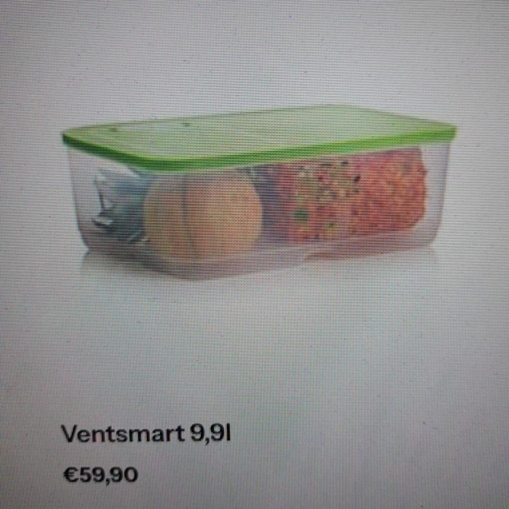 Tupperware ventsmart 9,9 L Nieuw, Ophalen of Verzenden