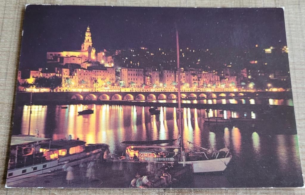 Postkaart: Menton, Enlèvement ou Envoi, 1980 à nos jours, Non affranchie, France