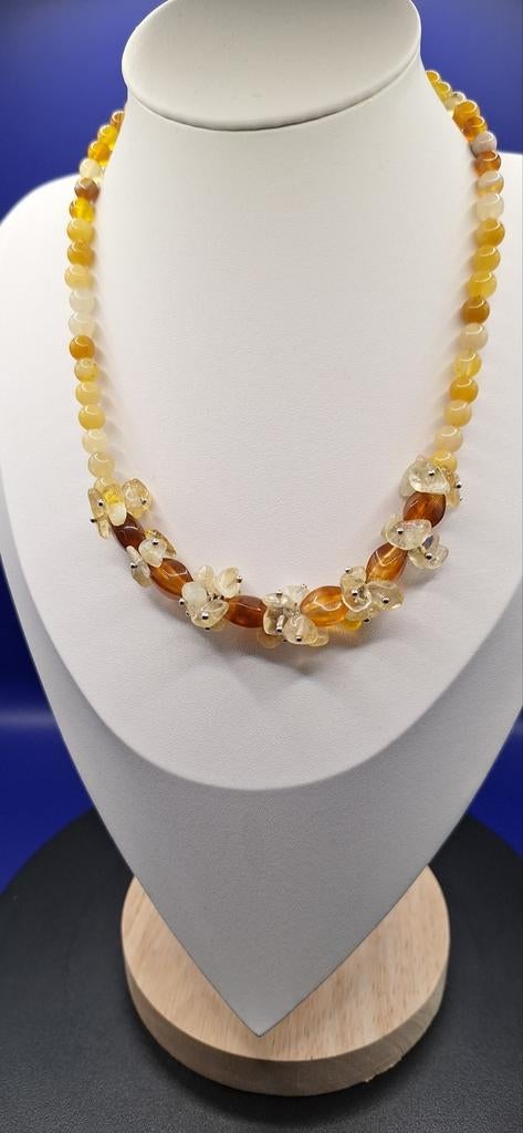 Ketting halfedelstenen, Envoi, Neuf