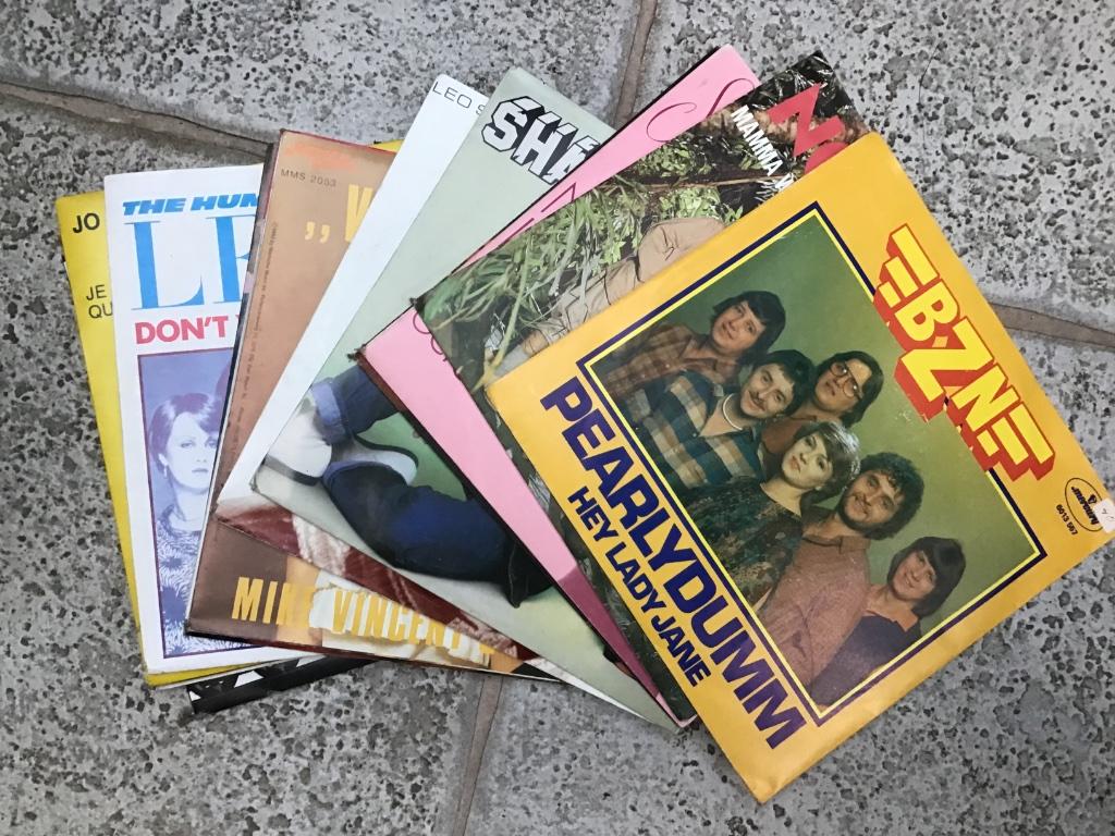 Vinyl Singels 45 toeren, Ophalen