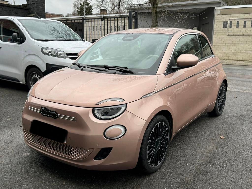 Fiat 500e La Prima. BTW, Auto's, Fiat, Overige kleuren, Leder, Elektrisch, Particulier