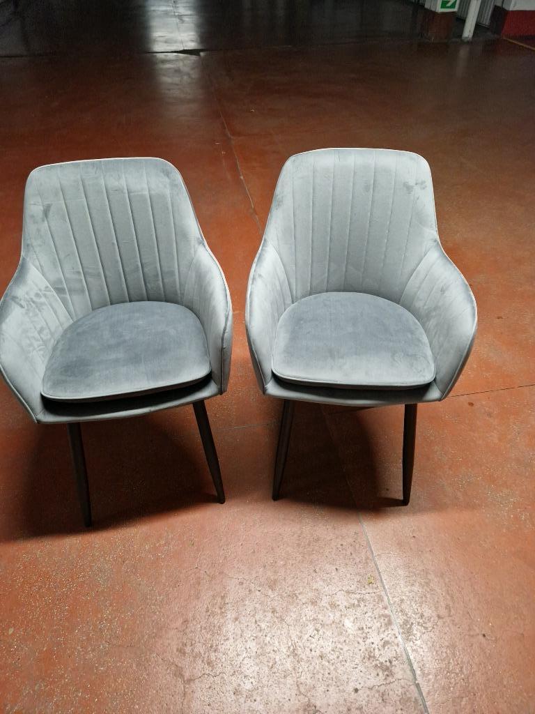 PETIT FAUTEUIL GRIS, Ophalen, Nieuw, Stof