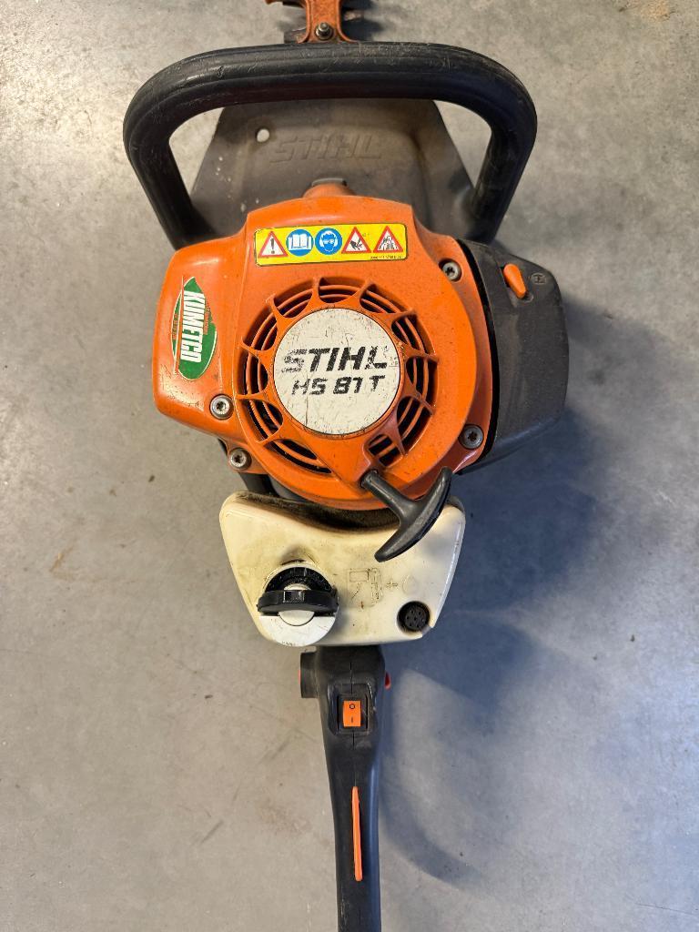 Stihl HS81T, Tuin en Terras, Ophalen, Gebruikt, Benzine, Stihl