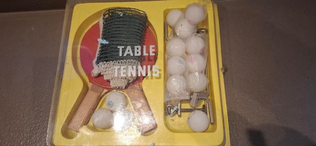 Vintage tafeltennis set € 10, Ophalen of Verzenden, Zo goed als nieuw