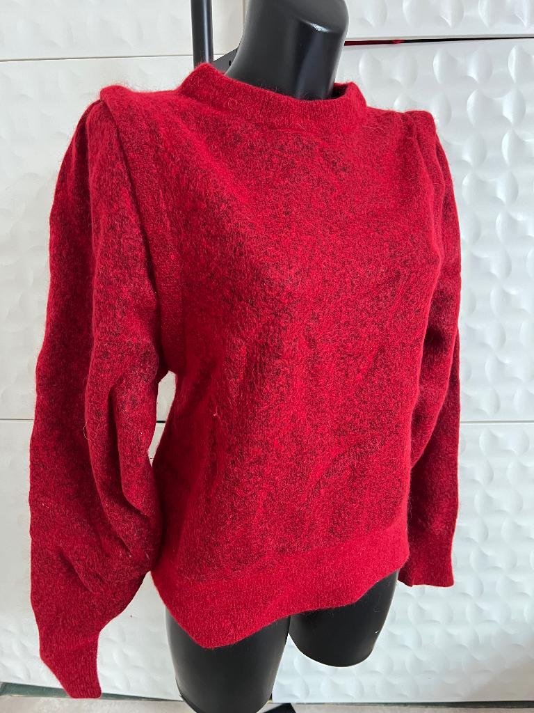 Pull Idano rouge pour femme : Taille Médium, Ophalen of Verzenden, Zo goed als nieuw, Rood