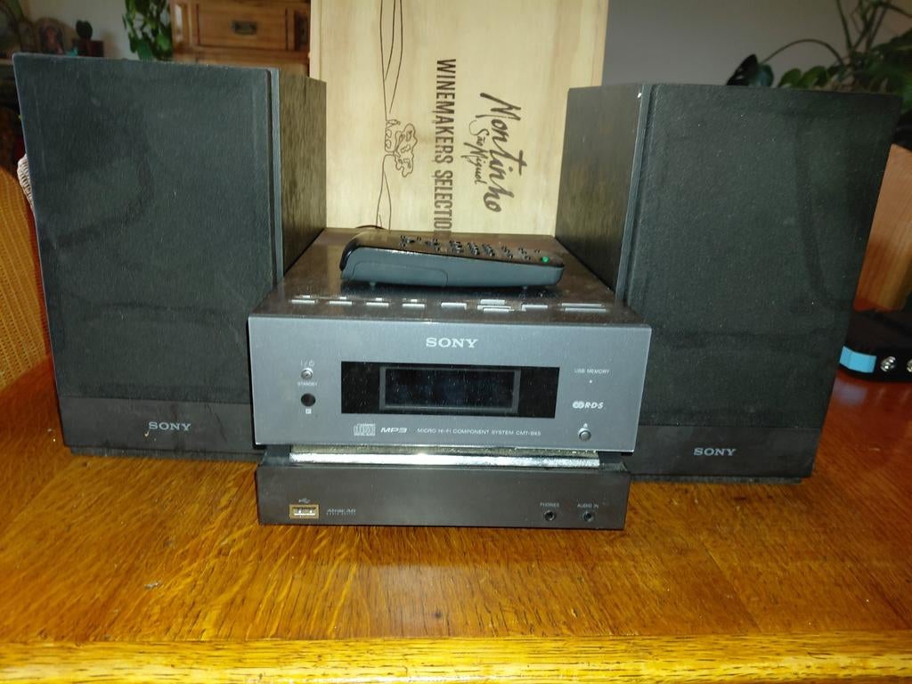 Radio, cd-speler., Enlèvement, Sony