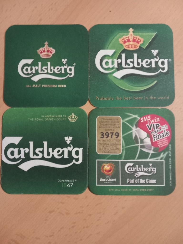 Sous-bocks Carlsberg (150), Enlèvement ou Envoi, Comme neuf