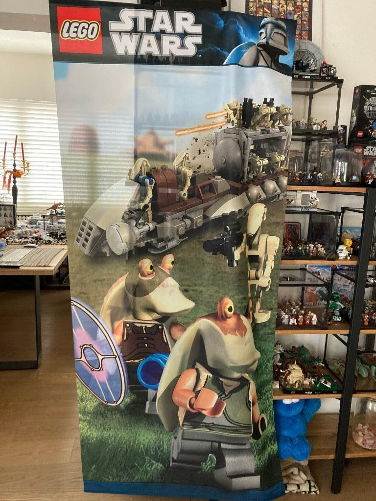 Lego Store banner Star Wars Episode 1 Battle of Naboo, Ophalen of Verzenden, Nieuw, Complete set, Lego