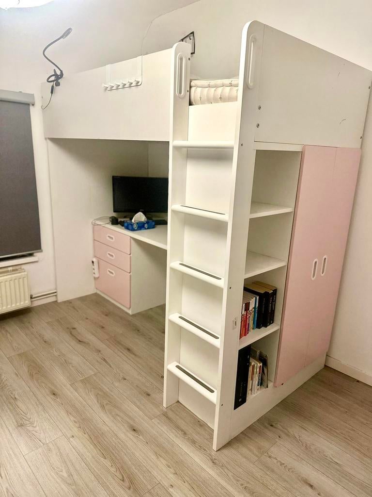 Lit bureau IKEA, Ophalen, Gebruikt, Stapelbed