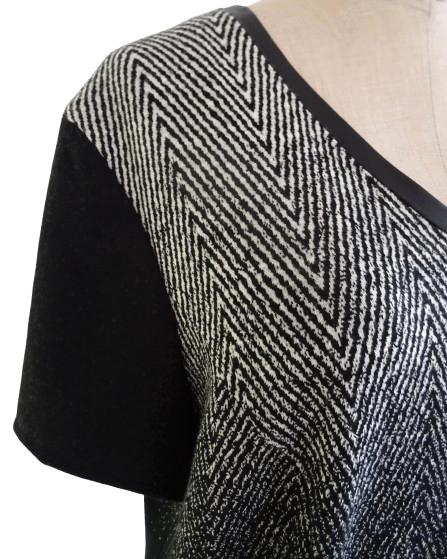 Als nieuw: jurk topmerk Gerry Weber maat 48 D, Kleding | Dames, Grote Maten, Zo goed als nieuw, Jurk, Zwart, Ophalen of Verzenden