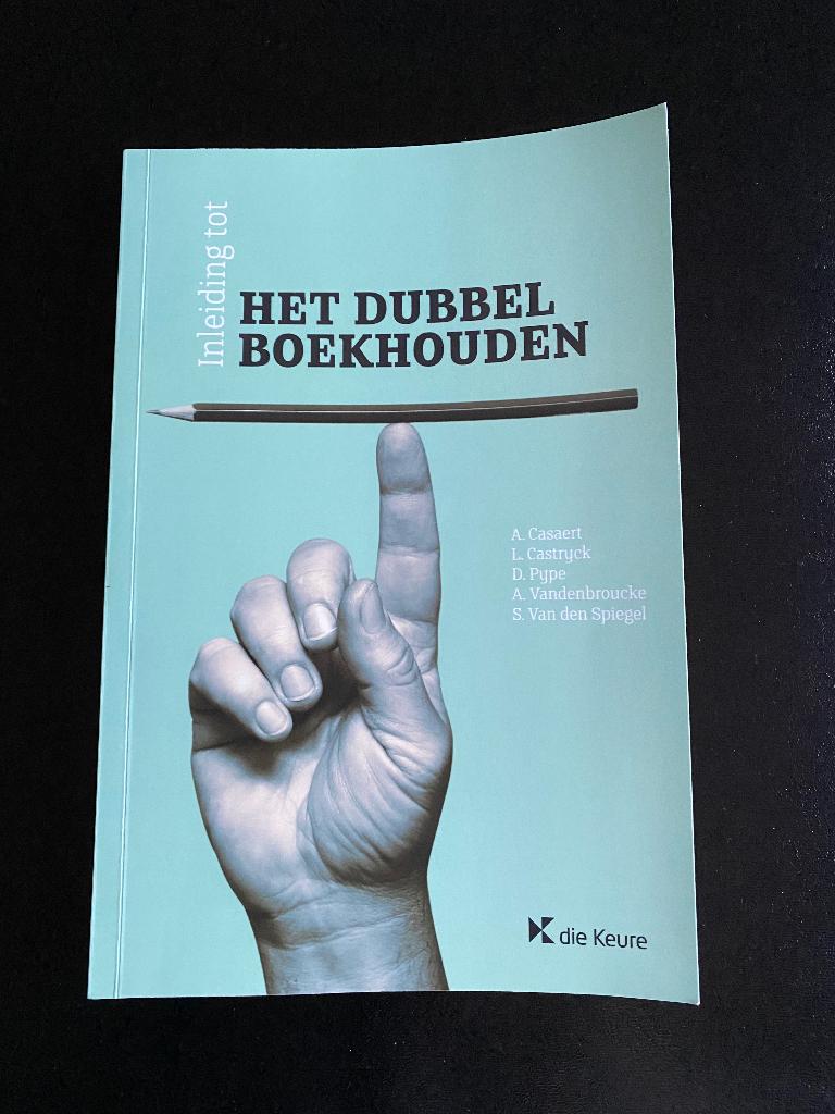 Inleiding tot het dubbel boekhouden, Boeken, Ophalen of Verzenden, Zo goed als nieuw, Hogeschool