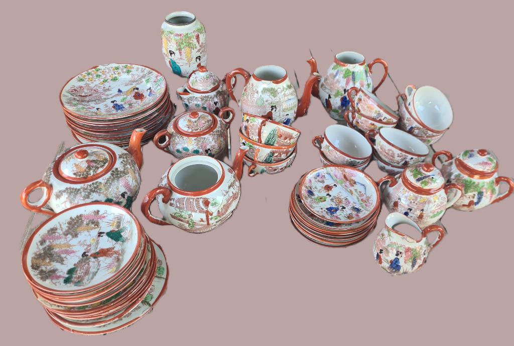 porcelaine japonaise, Enlèvement