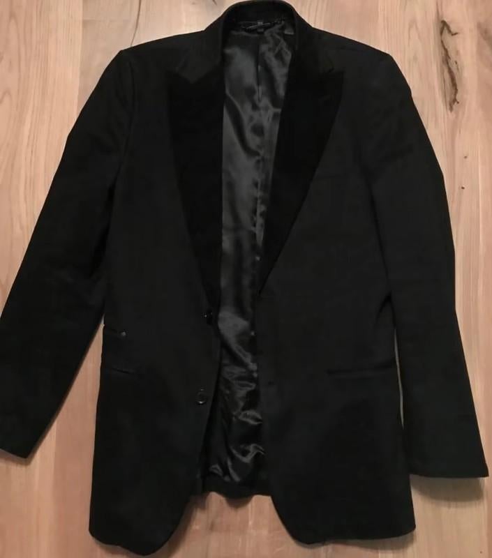 Zara - fluwelen blazer - maat 52, Maat 52/54 (L), Zara, Zwart, Nieuw