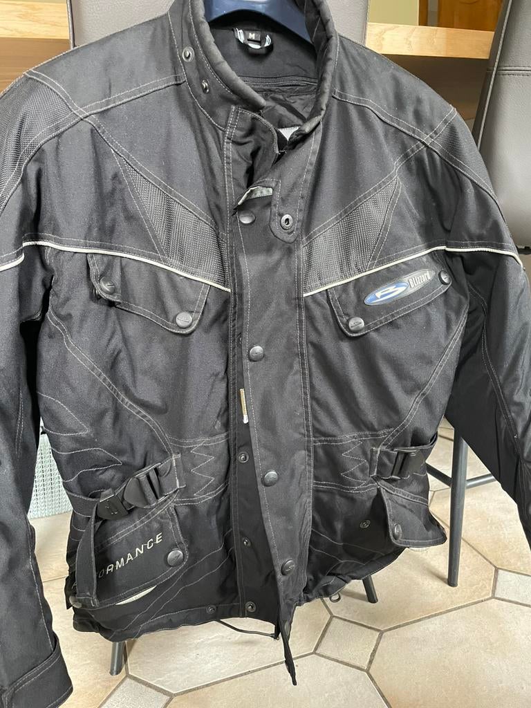 Motorvest heren zwart merk Blizzard Medium goede staat!, Motoren, Kleding | Motorkleding, Ophalen, Heren