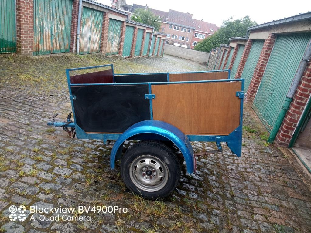 remorque 750kg, Enlèvement, Utilisé