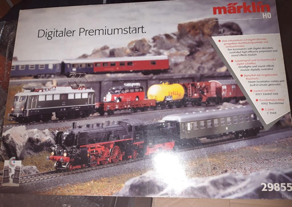 start treinset marklin h0 29855  T sets apart verkrijgbaar, Enlèvement, Comme neuf, Set de Trains, Märklin