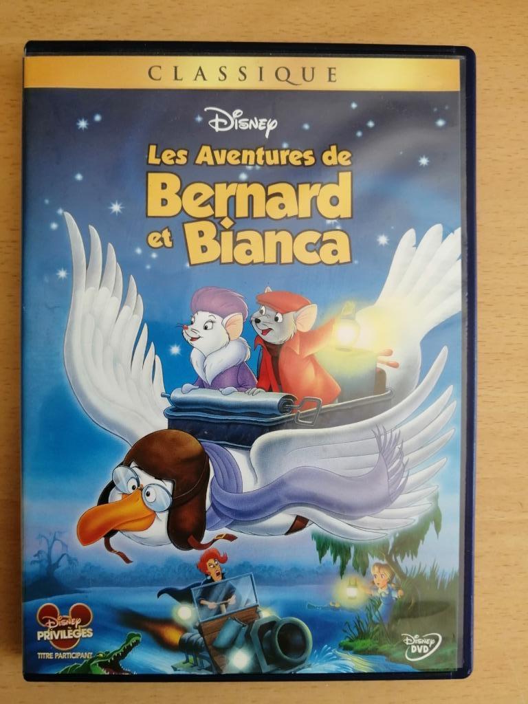 DVD Disney Les Aventures de Bernard et Bianca, CD & DVD, Enlèvement ou Envoi