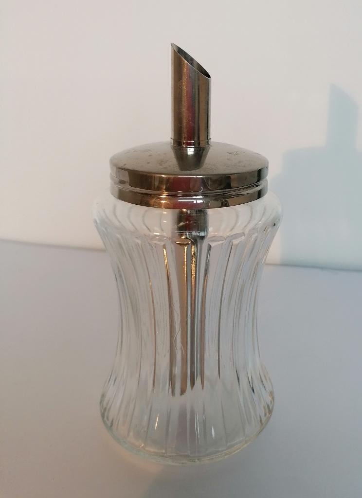 Vintage suikerstrooier Stoha West Germany, Maison & Meubles, Enlèvement ou Envoi, Verre, Utilisé, Autres types