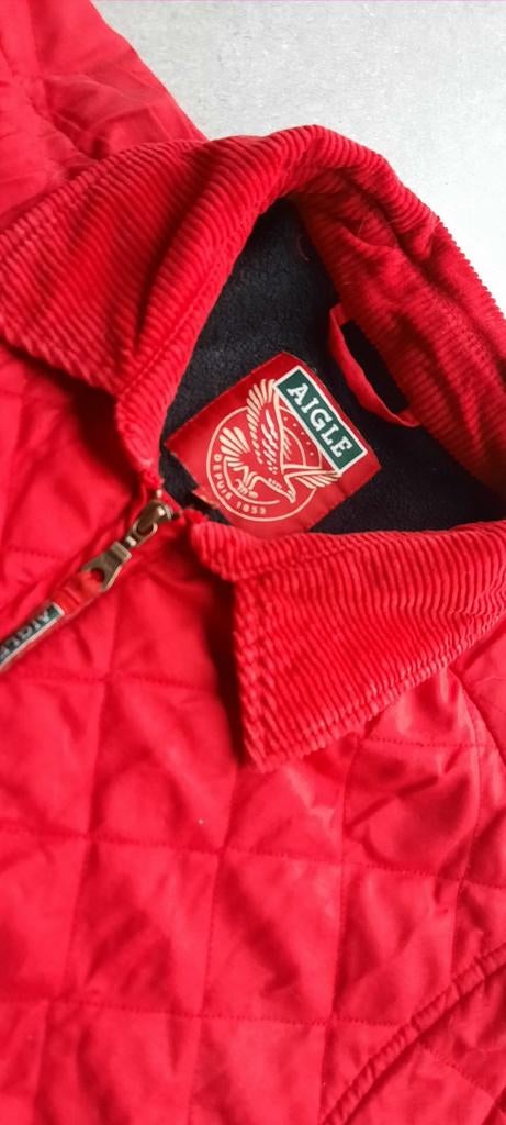 Veste de marque Aigle taille s rouge/bordeaux, Enlèvement, Rouge