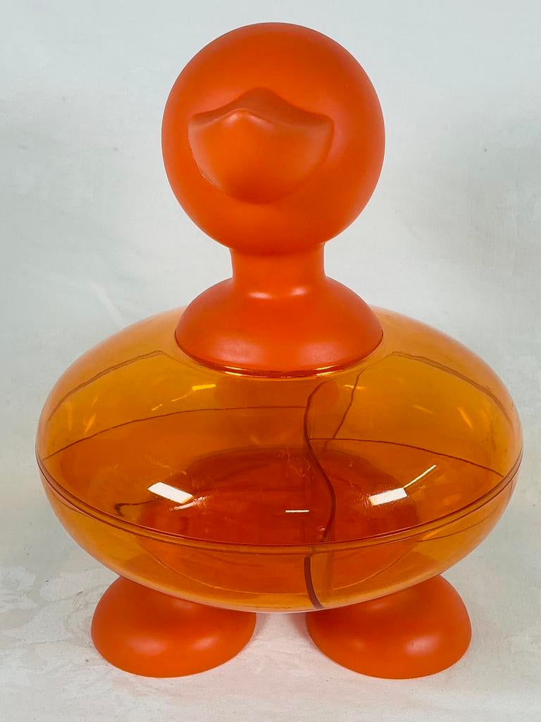 Living Gear duck Vintage design kunststof opbergdoos trommel, Verzamelen, Ophalen of Verzenden, Huis en Inrichting