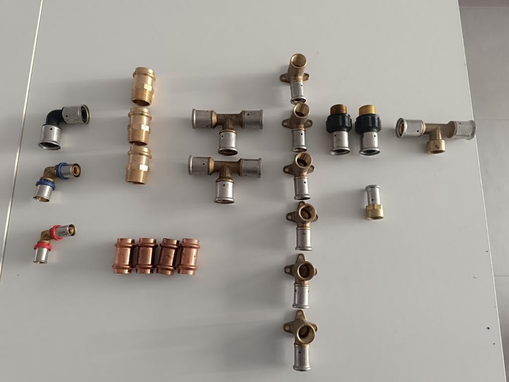 perskoppelingen alpex henco nieuw en diverse maten, Doe-het-zelf en Bouw, Ophalen, Nieuw