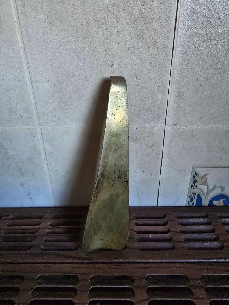 koperen schoenlepel, Antiek en Kunst, Ophalen, Koper