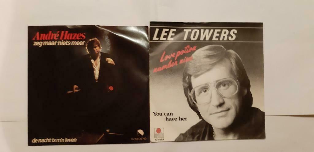 4 vinyl singles 1981 diverse artiesten, Enlèvement ou Envoi, 7 pouces, Pop, Single