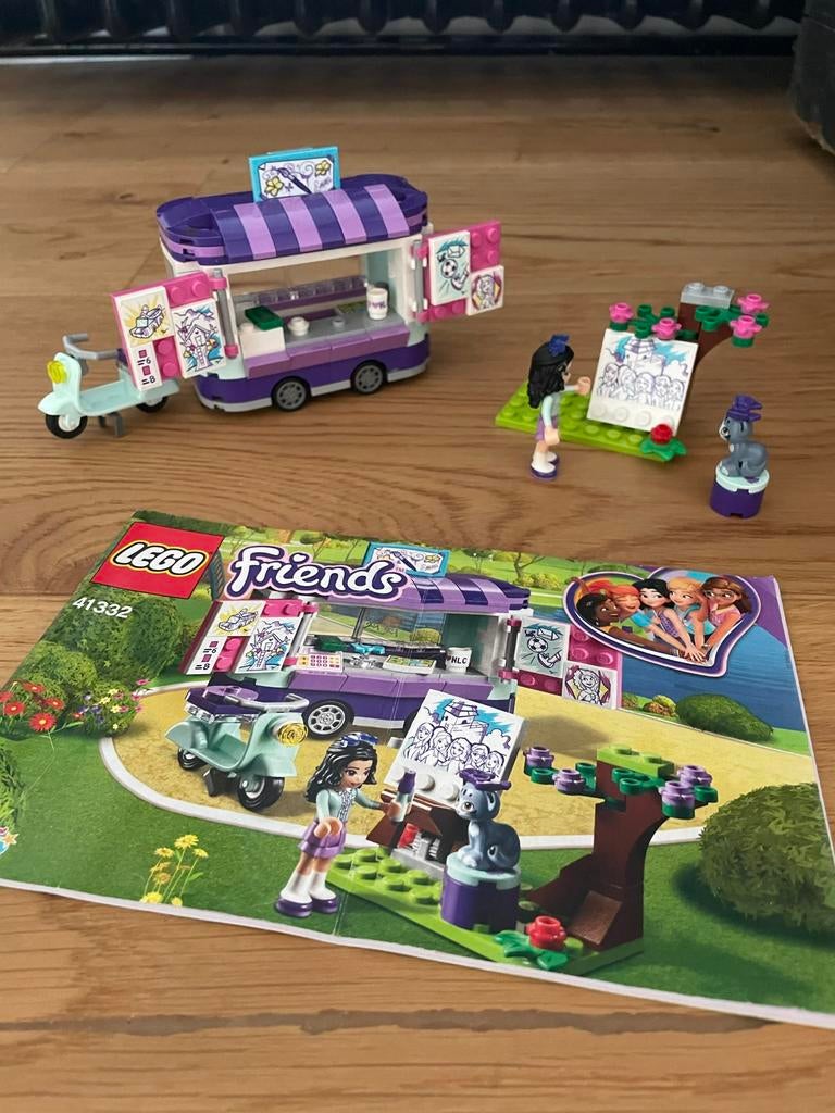 Lego Friends - Emma’s Kunstkraam - 41332, Enlèvement, Utilisé, Ensemble complet, Lego